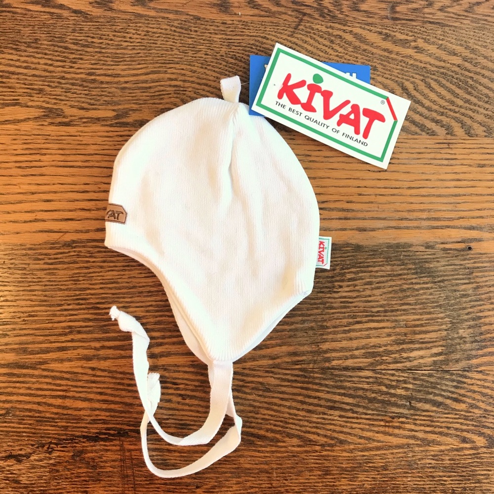 Infants soft winter 100% cotton cap